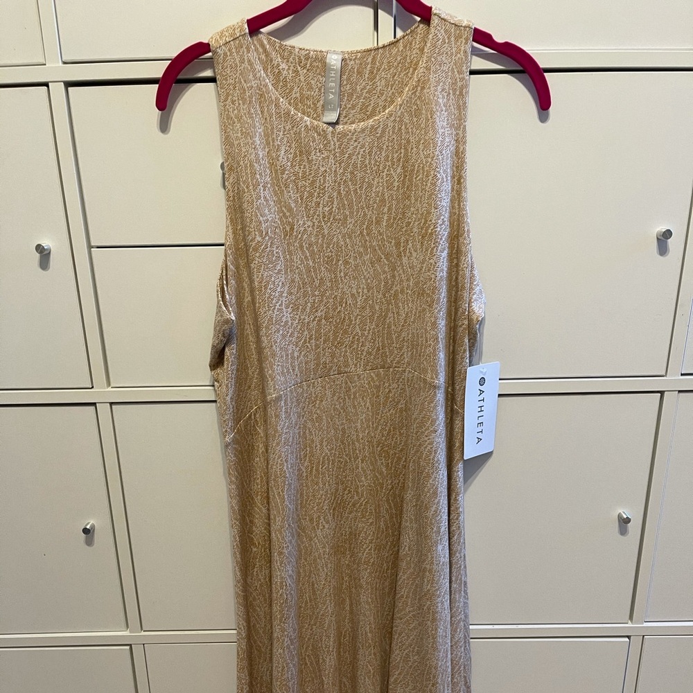 Athleta, Santorini Thera Printed Dress NWT Large